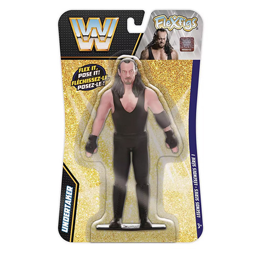 FleXfigs WWE Legends Series 1 Action Figure - THE UNDERTAKER [5.5 inch]