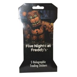 Five Nights at Freddy's - Holographic Trading Stickers - BLISTER PACK [5 Stickers]