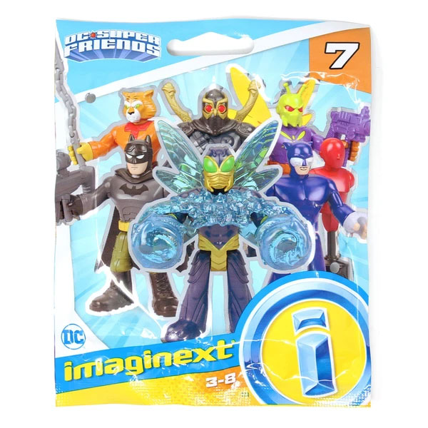 Imaginext DC Super Friends Series 5 Blind Bags Complete Set of 6 NEW SEALED 