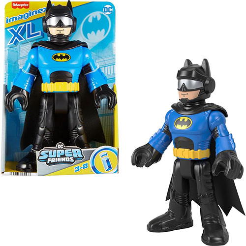 Fisher Price imaginext DC Super Friends XL Poseable Action Figure BATMAN 10 inch BBToyStore Toys Plush Trading Cards Action Figures Games online retail store shop sale