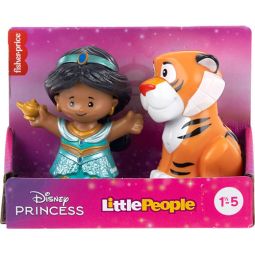 Fisher-Price Little People - Disney Princess & Sidekick Figure Set - JASMINE & RAJAH [2.5 inch]