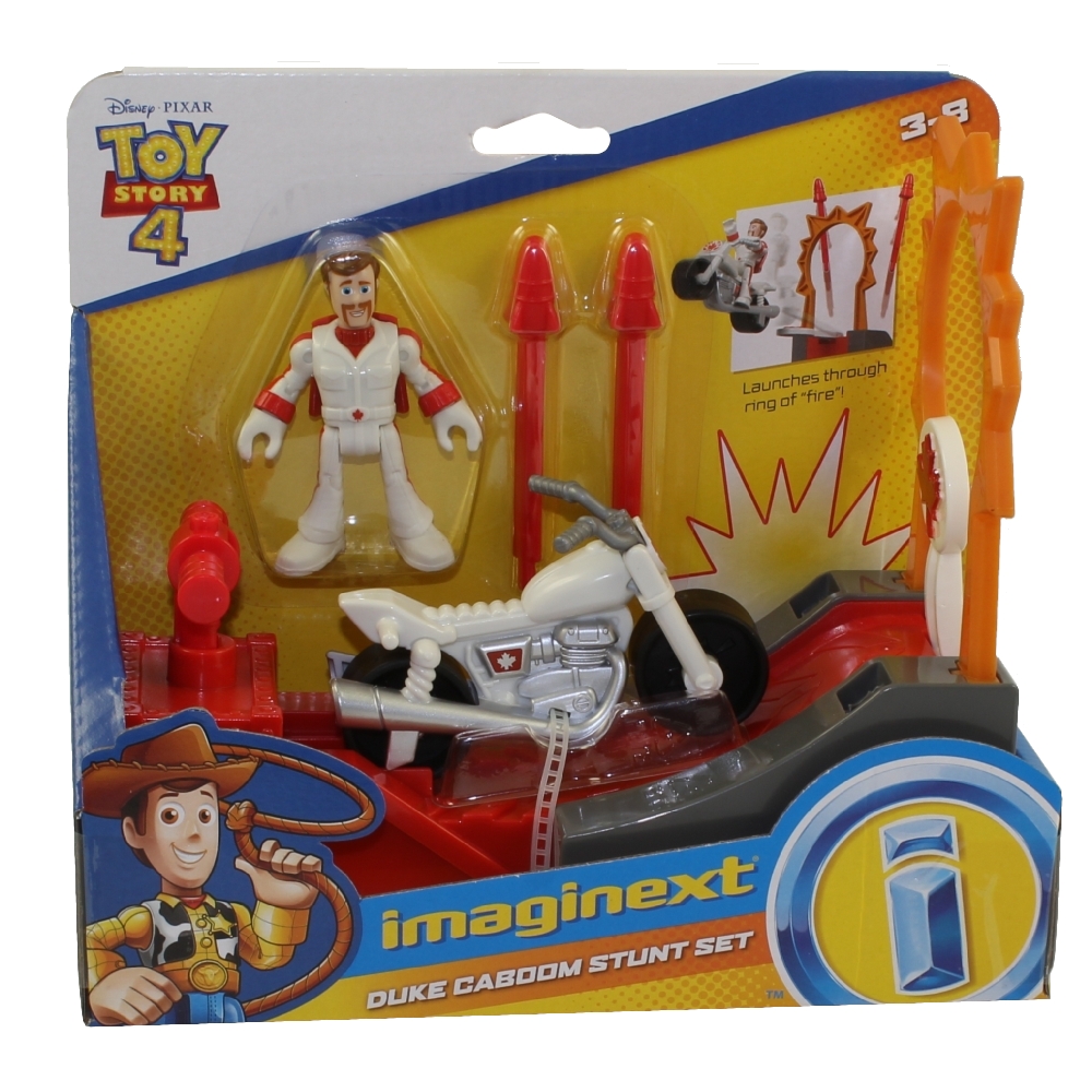 Fisher-Price Imaginext - Disney Pixar's Toy Story 4 - DUKE CABOOM STUNT SET