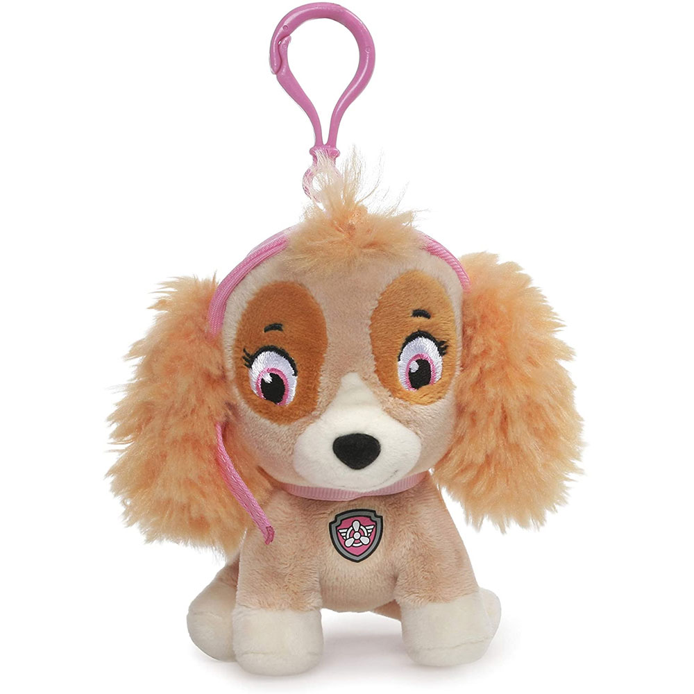 Gund Nickelodeon Plush - Paw Patrol - SKYE (5 inch - Plastic Key Clip)