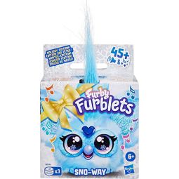 Hasbro Furby Furblets Holiday Edition - SNO-WAY [45+ Sounds - Includes Batteries]