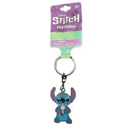 HER Accessories - Disney's Stitch Metal Keychain - STITCH [Holding Boba Tea]