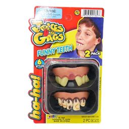 JA-RU Inc. Toys - Jokes & Gags - FUNNY TEETH 2-PACK (Style #2)