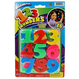 JA-RU Inc. Toys - MAGNETIC 123 NUMBERS (26 Pieces)