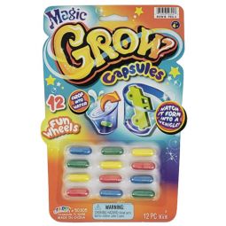 JA-RU Inc. Toys - MAGIC GROW CAPSULES (12 Fun Wheels)