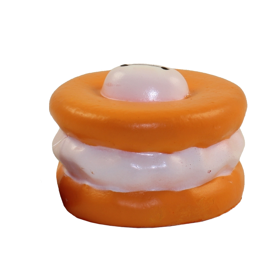 JA-RU Inc. Toys - Squeesh Yum Treats - ORANGE CREAM SANDWICH (4 inch) #3338