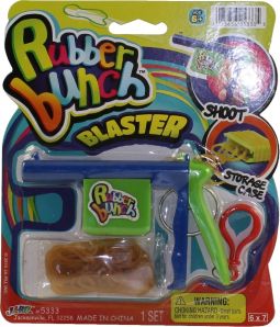 JA-RU Inc. Toys - RUBBER BUNCH BLASTER (Rubber Band Shooter Key Clip) #5333