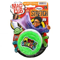 JA-RU Inc. Toys - Mad Lab - MAGIC STRETCH SLIME (Green) #5346
