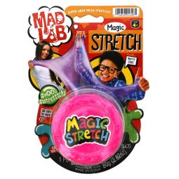 JA-RU Inc. Toys - Mad Lab - MAGIC STRETCH SLIME (Pink) #5346