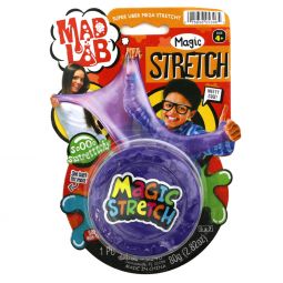 JA-RU Inc. Toys - Mad Lab - MAGIC STRETCH SLIME (Purple) #5346