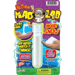 JA-RU Inc. Toys - Dr. Wacko's Mad Lab - MAGIC SNOW #5422