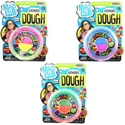 JA-RU Inc. Toys - Mad Lab - SET OF 3 WONDER DOUGHS (Pink/Yellow, Green/Orange & Blue/Purple) #5427 JA-RU Inc. Toys - Mad Lab - SET OF 3 WONDER DOUGHS (Pink/Yellow, Green/Orange & Blue/Purple) #5427