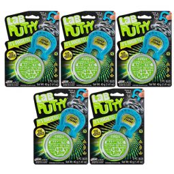 JA-RU Inc. Toys - LOT OF 5 MAGNETIC LAB PUTTY TINS #9575
