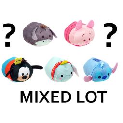 Just Play - Disney Tsum Tsum Mini Plush Stuffed Animals - MIXED LOT OF 5 (2.5 inch)