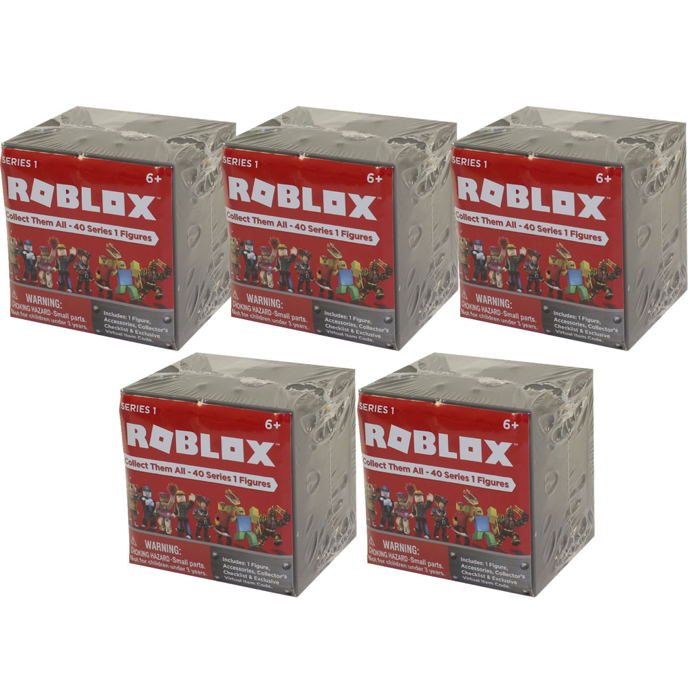 Jazwares - Roblox Mystery Figures - Series 1 - BLIND BOXES (5 Pack Lot)(3 inch)