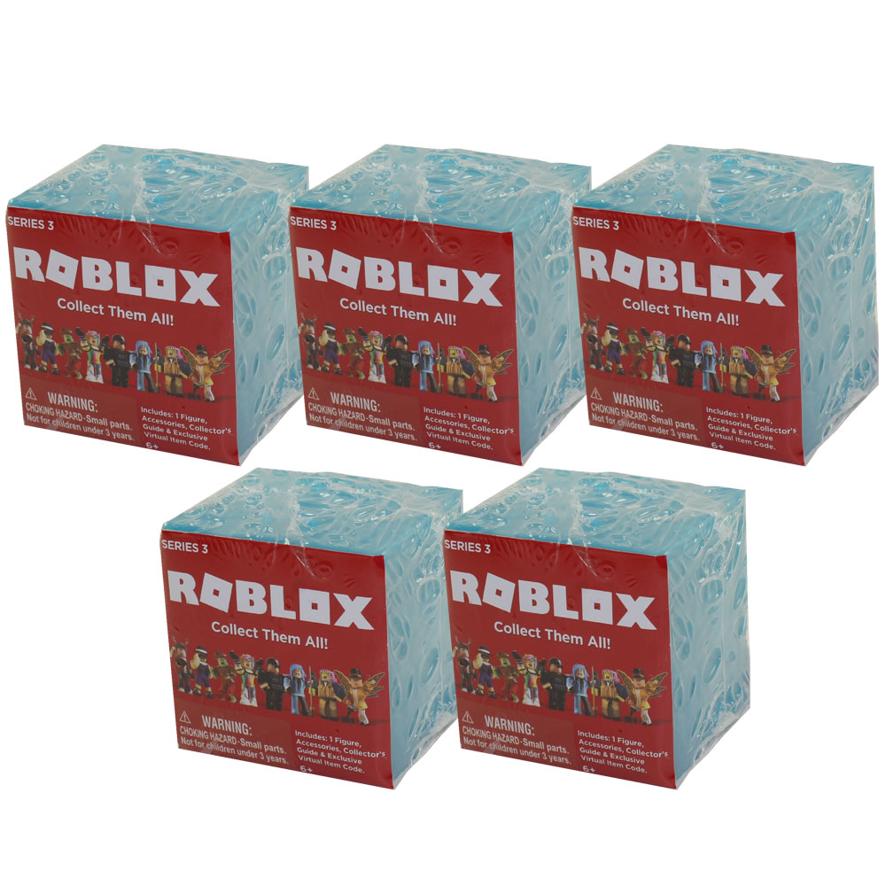Jazwares - Roblox Mystery Figures - Series 3 - BLIND BOXES (5 Pack Lot)(3 inch)