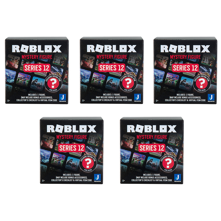 Roblox Series 12 Mystery Pack 1 RANDOM Figure Virtual Item Code Jazwares -  ToyWiz