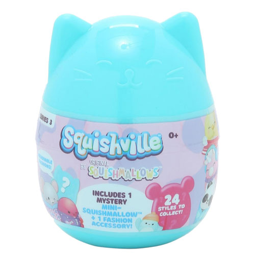 Jazwares - Squishville by Squishmallows Series 3 - BLIND PACK (1 Mini  Squishmallow & Accessory):  - Toys, Plush, Trading Cards,  Action Figures & Games online retail store shop sale