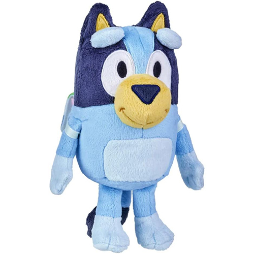 Bluey Friends Plush Stuffed Animal - SCHOOL TIME BLUEY (6.5 inch)