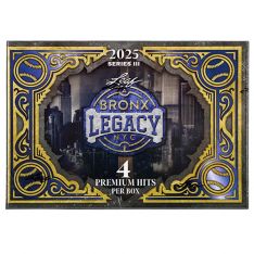Leaf 2025 Series III Bronx Legacy NYC - HOBBY BOX [4 Premium Hits Per Box]