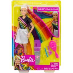 Mattel Barbie Doll - RAINBOW SPARKLE HAIR (FXN96)