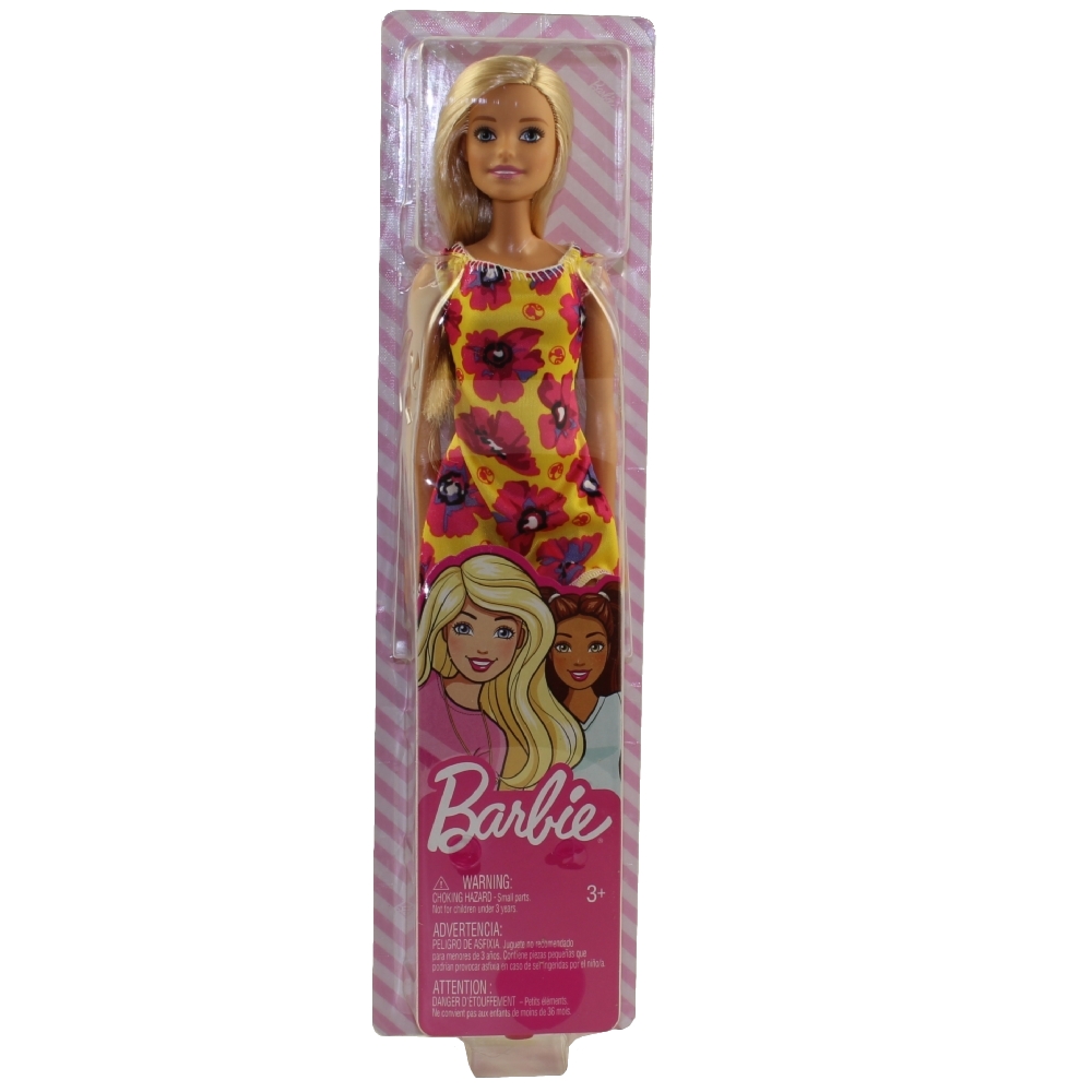 Mattel - Barbie Doll - FLORAL DRESS (Yellow)