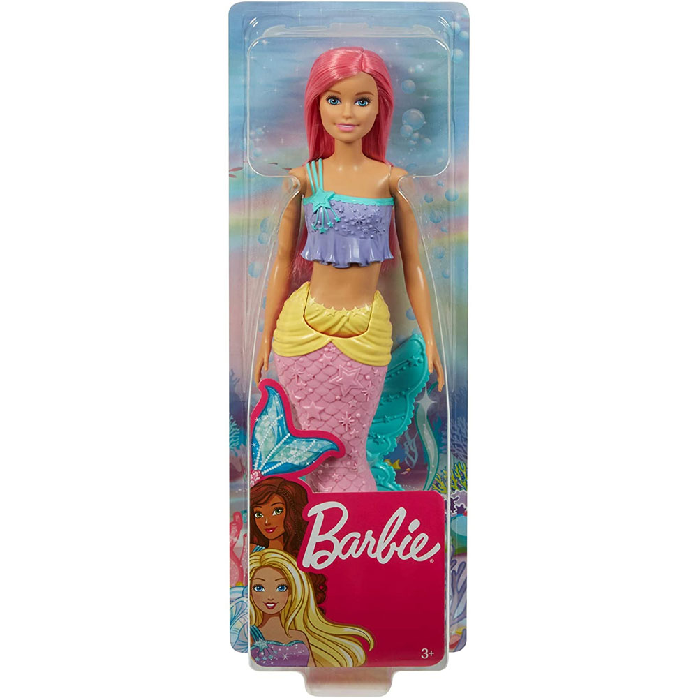 Mattel - Barbie Dreamtopia Doll - MERMAID (Pink Hair) GGC09