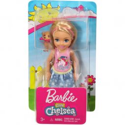 Mattel Barbie Doll - CLUB CHELSEA (Blonde Hair & 'Today is Magical' Unicorn Shirt) FRL80