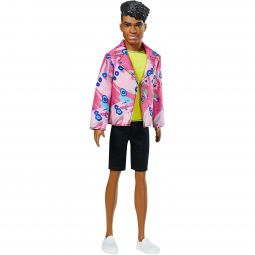 Mattel Barbie Doll - KEN 60th ANNIVERSARY DOLL (1985 Rocker Derek Throwback) GRB44