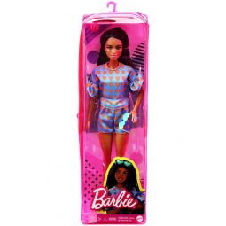 Mattel - Barbie FASHIONISTAS DOLL #172 (Heart Print Matching Top & Shorts & More) GRB63