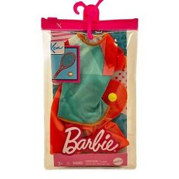 Mattel - Barbie Ken Doll Fashion PACK (Tennis Outfit, Racket & Ball) GYB07