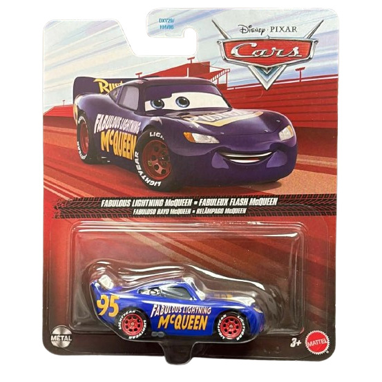 Mattel - Disney Pixar's Cars Die-Cast Vehicle Toy - FABULOUS LIGHTNING MCQUEEN [FGD57]
