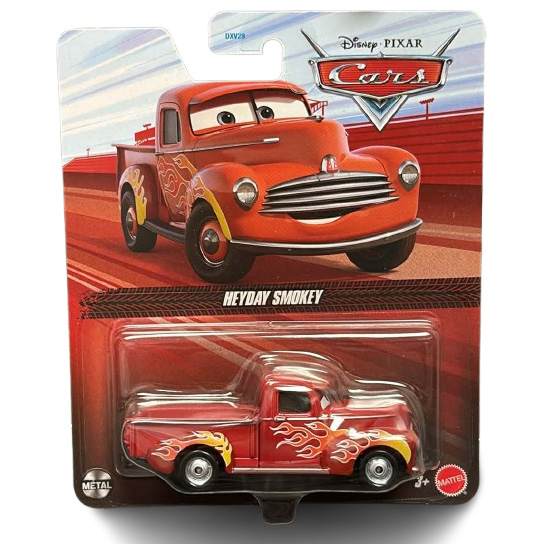 Mattel - Disney Pixar's Cars Die-Cast Vehicle Toy - HEYDAY SMOKEY [GBV80]