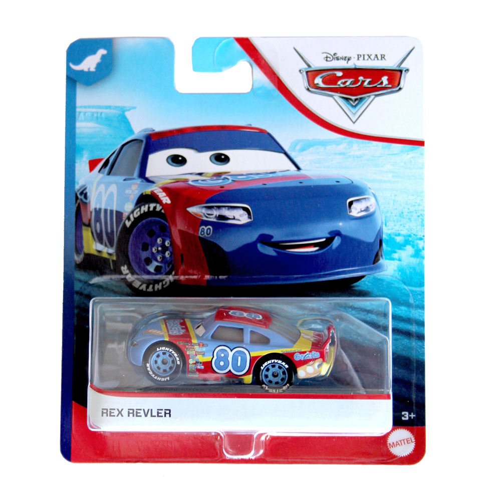 Mattel - Disney Pixar's Cars - REX REVLER (Dinoco 400) GKB25