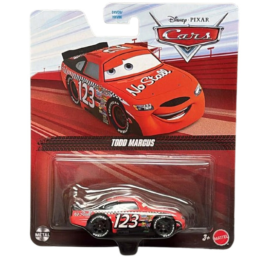 Mattel - Disney Pixar's Cars Die-Cast Vehicle Toy - TODD MARCUS [GRR55]