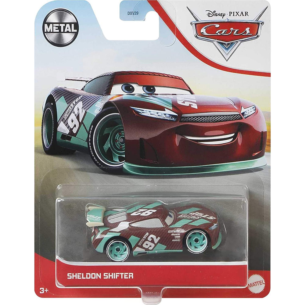 Mattel - Disney Pixar's Cars - Die-Cast Metal Vehicle - SHELDON SHIFTER (GRR67)