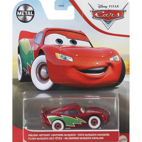 Mattel - Disney Pixar's Cars Die-Cast Vehicle Toy - HOLIDAY HOTSHOT LIGHTNING MCQUEEN (GRR96)