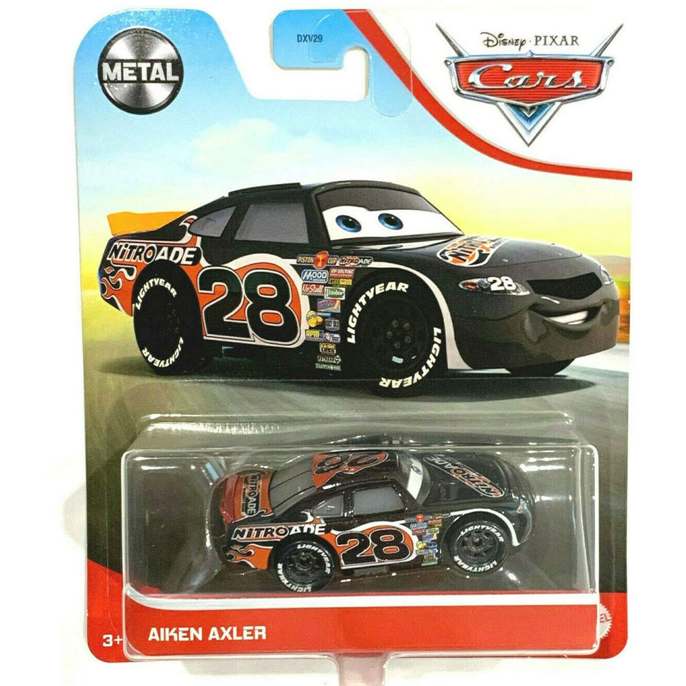 Mattel - Disney Pixar's Cars - Die-Cast Metal Vehicle - AIKEN AXLER (GXG35)