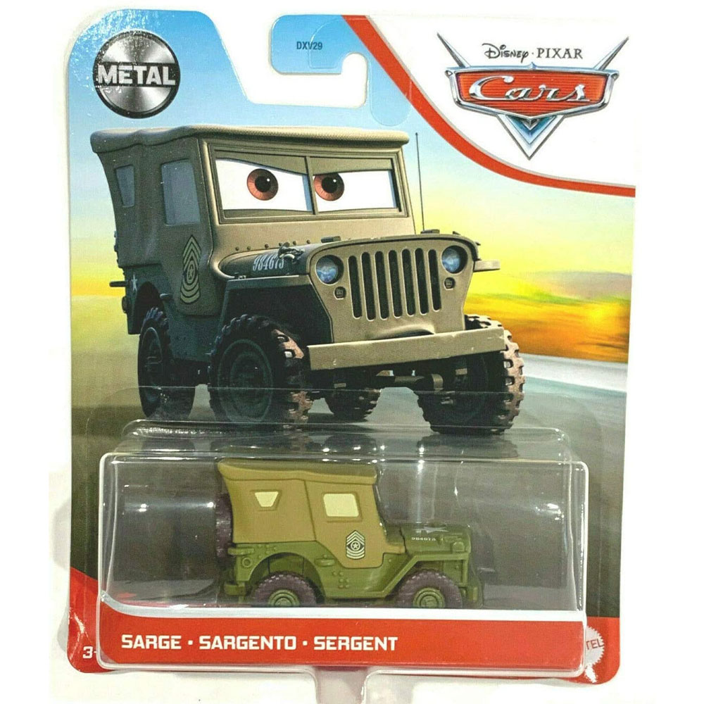 Mattel - Disney Pixar's Cars - Die-Cast Metal Vehicle - SARGE (GXG38)