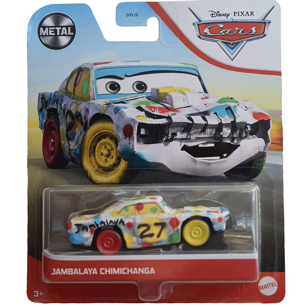 Mattel - Disney Pixar's Cars - Die-Cast Metal Vehicle - JAMBALAYA CHIMICHANGA (GXG41)