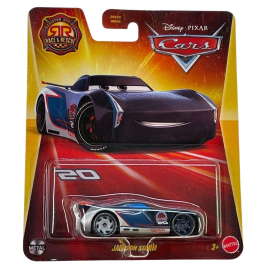 Mattel - Disney Pixar's Cars Die-Cast Vehicle Toy - JACKSON STORM (Race & Rescue)[JDG52]