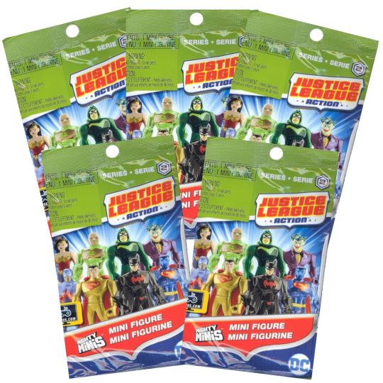 NEW LOT of 2 Justice League Mighty Minis Series 2 Blind Bags by Mattel
