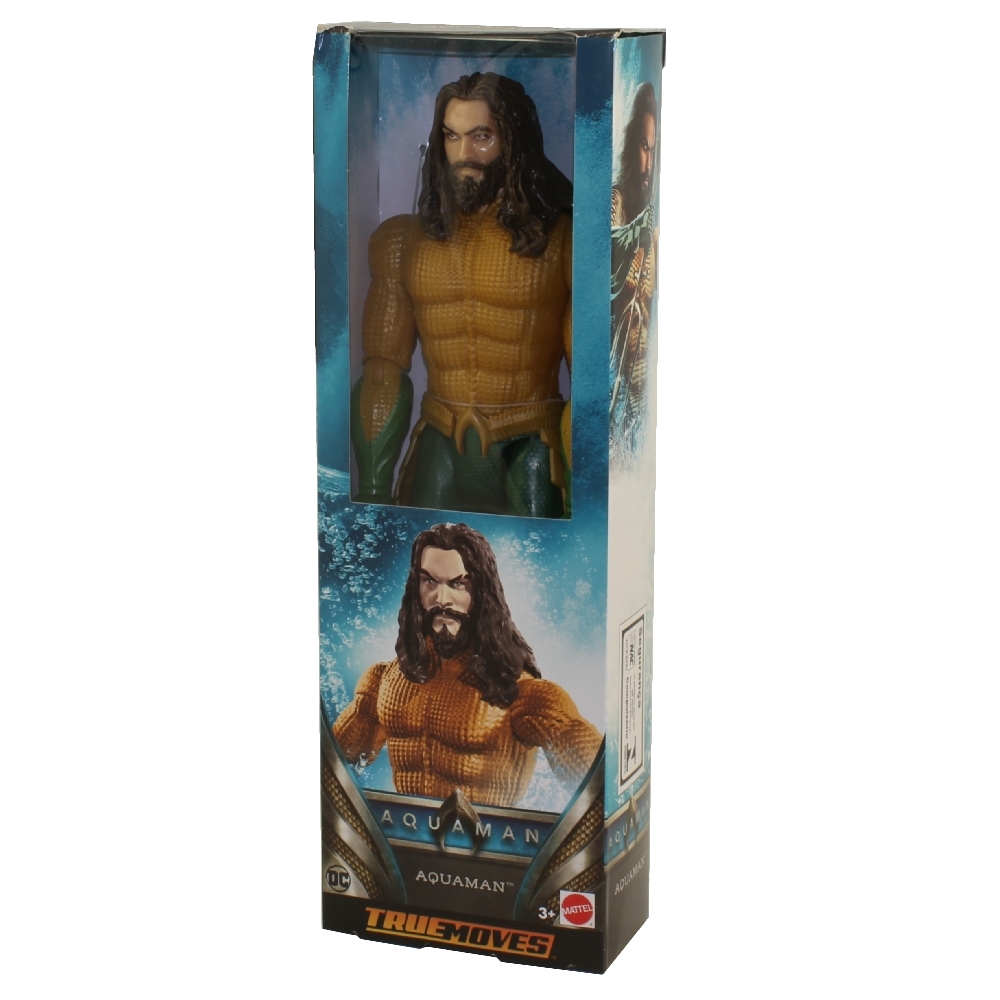 Mattel - DC Comics Aquaman - True-Moves Articulated Action Figure - AQUAMAN (12 inch)