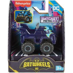 Mattel Fisher-Price Batwheels DC Batcast Metal Vehicle - BUFF THE BAT-TRUCK [HML18]