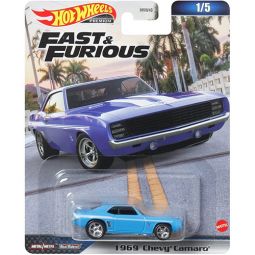 Mattel Hot Wheels - Fast & Furious - 1969 CHEVY CAMARO (2 Fast 2 Furious)(HKD24) 1/5