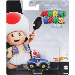 Mattel - Hot Wheels Die-Cast Car - The Super Mario Bros. Movie - TOAD [HKD58]