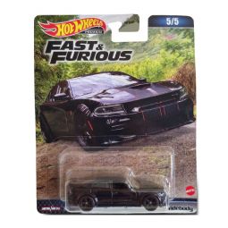 Mattel Hot Wheels - Fast & Furious - DODGE CHARGER SRT HELLCAT WIDEBODY (F9 Fast Saga)(HNW50) 5/5